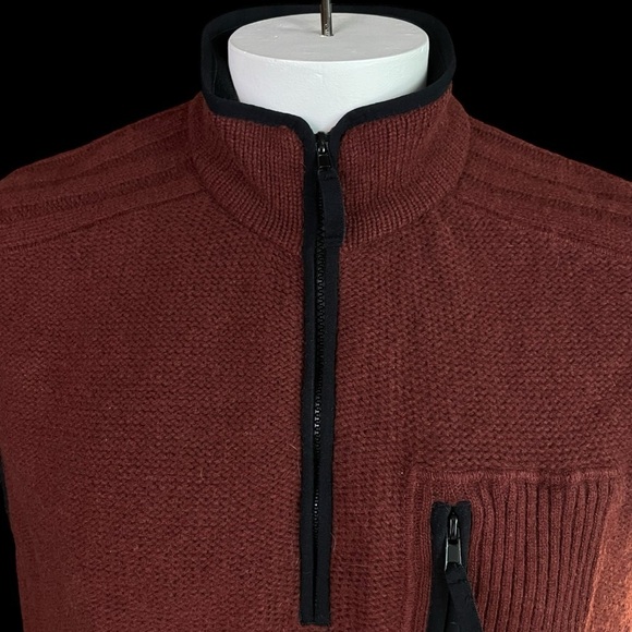 The Territory Ahead Wool Sweater Vest Men’s XL Full Zip - Picture 2 of 9